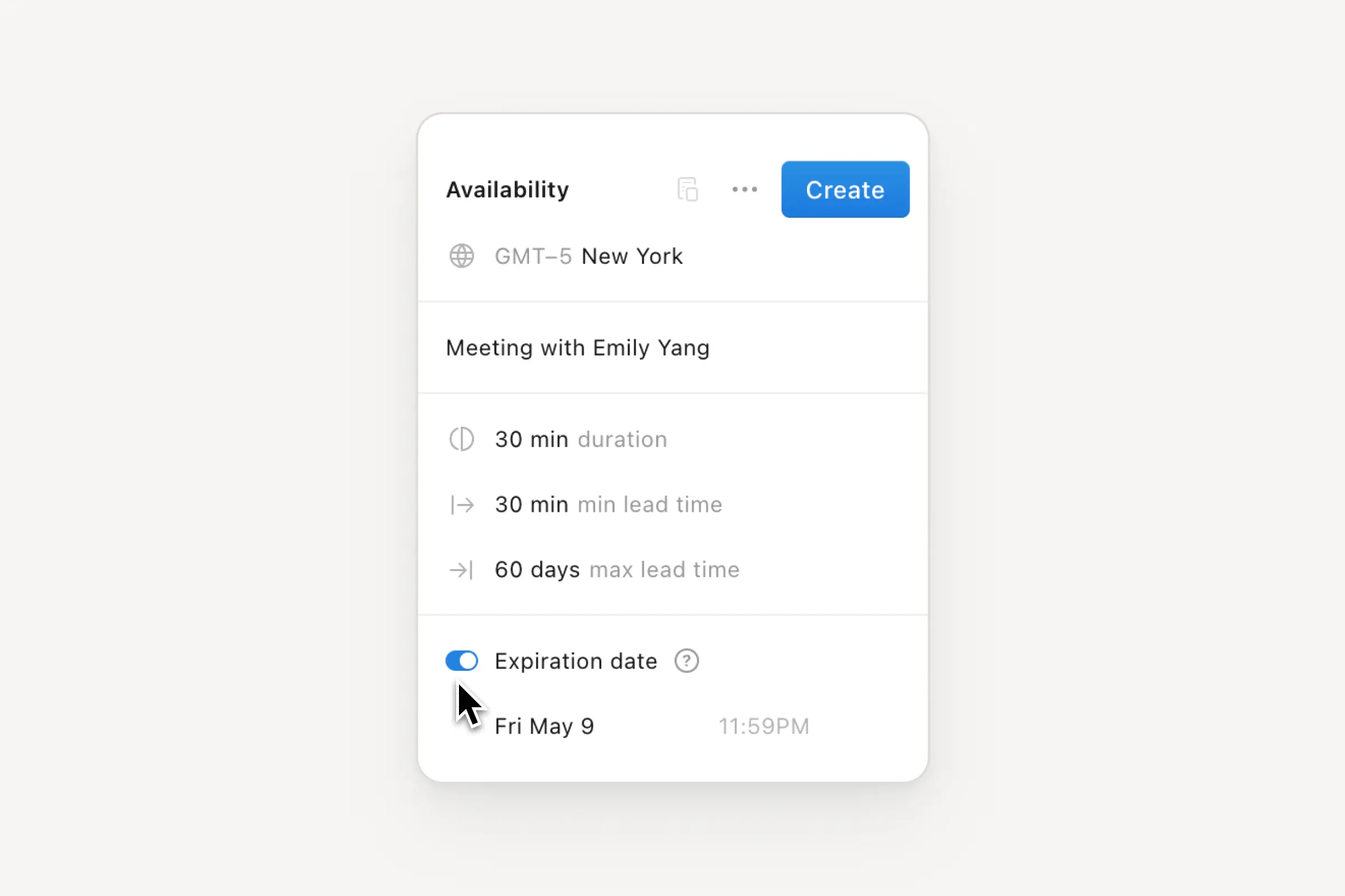 funciones del calendario