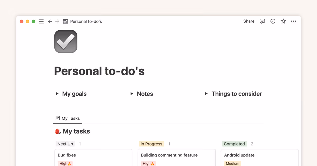 Organiza, gestiona y realiza un seguimiento de todo tu trabajo con un panel personal