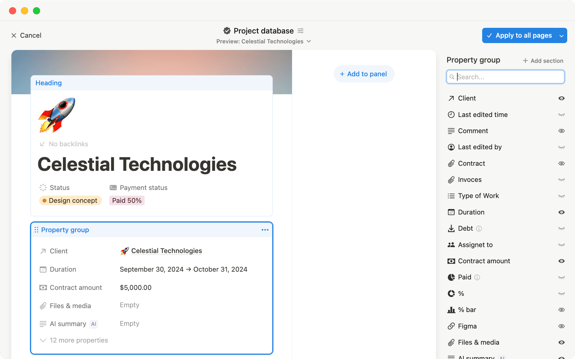 Captura de pantalla banner Diseños