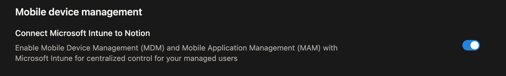 Microsoft IntuneをNotionに接続する