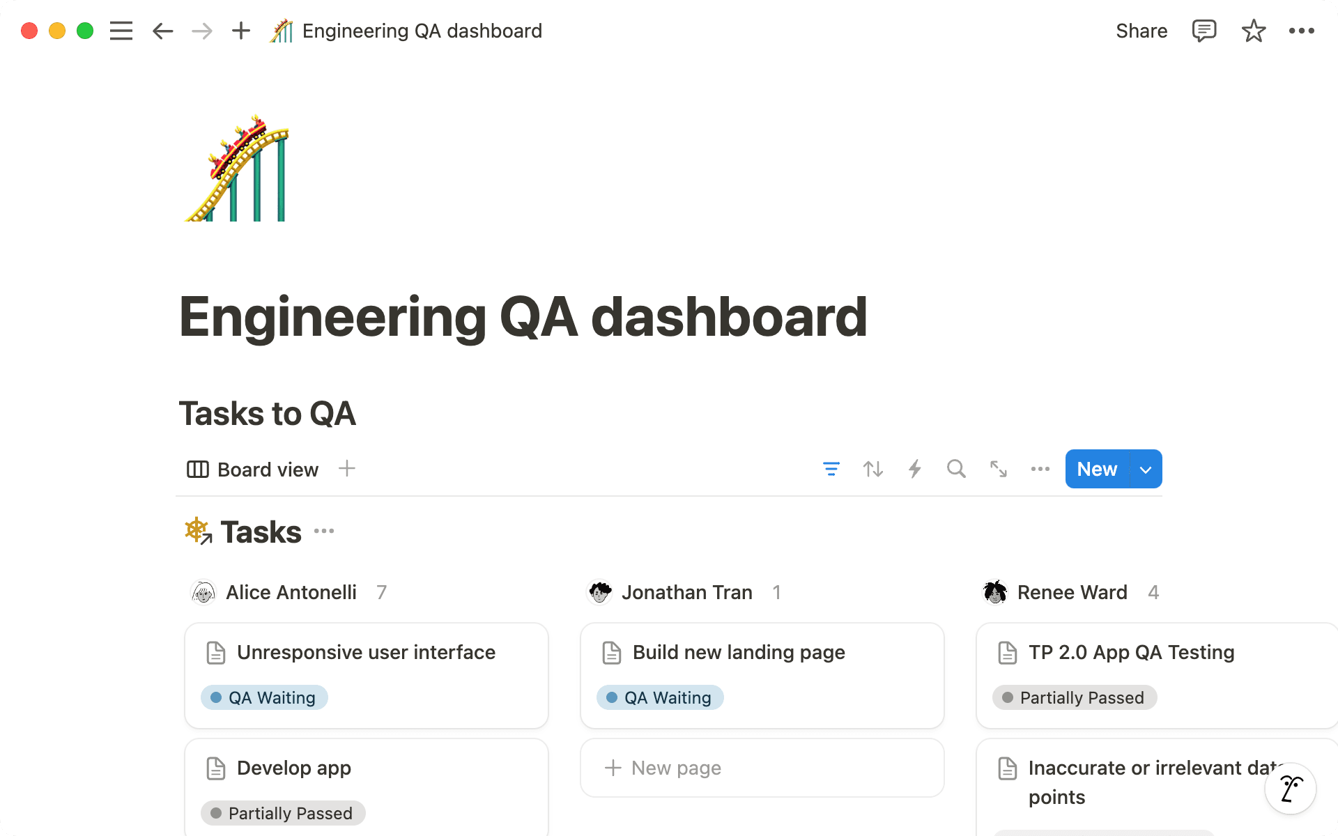 Los equipos pueden elegir cómo mostrar propiedades específicas en su vista principal