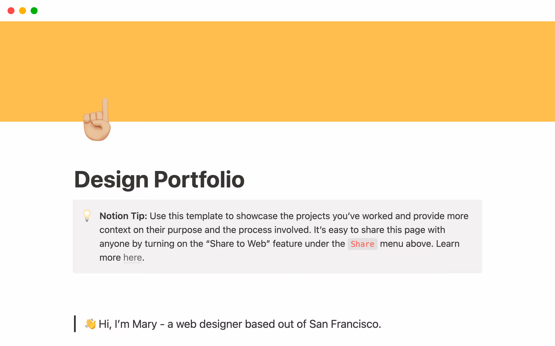 Screenshot of Templates for Student Job Hunting collection by Notion